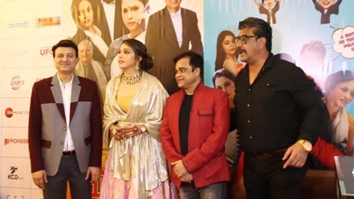Ravi Kishan, Isha Koppikar, MLA Ashish Shelar, Manoj Joshi, and others attend premiere of ‘Love You Loktantra’