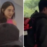 Sara Ali Khan and Shubman Gill spotted exiting hotel and boarding a flight; fans are convinced they are dating
