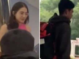 Sara Ali Khan and Shubman Gill spotted exiting hotel and boarding a flight; fans are convinced they are dating