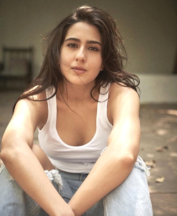 Sara Ali Khan is making white shirt and blue jeans look hotter than ever in recent photo shoot