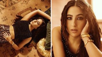 Sara Ali Khan looks absolutely gorgeous on the cover of Grazia magazine in a black crop top with embellishments and sparkly pants