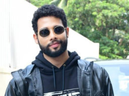 Siddhant Chaturvedi looks dapper in a leather jacket at Phone Bhoot trailer launch