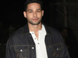 Siddhant Chaturvedi slays the denim jacket look as he poses for paps