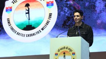 Sidharth Malhotra urges people to support families of Indian soldiers