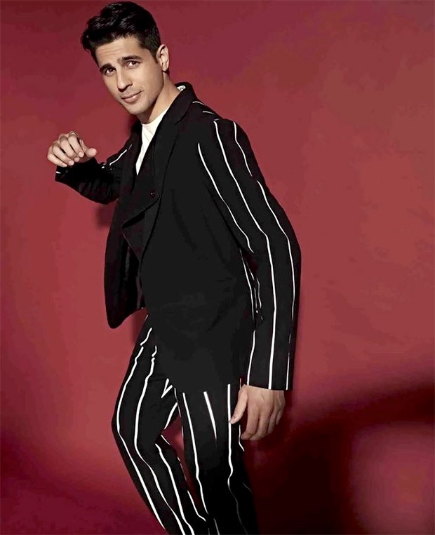Sidharth Malhotra’s black striped pant suit for Thank God promotions is far from basic 