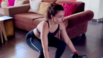 Soha Ali Khan follows the fitness route!