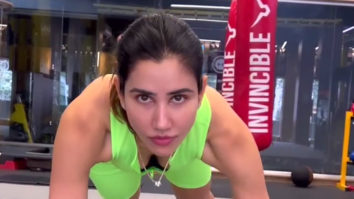 Sonnalli Seygall shows off her flexibility skills