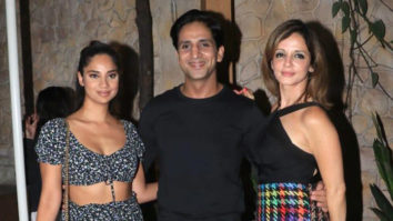 Sussanne Khan and Arslan Goni pose together