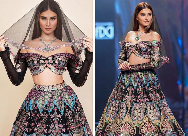 Lakme Fashion Week 2023: Sanjana Sanghi's Ramp Walk In A Bridal Ivory  Lehenga Is Straight Out Of A Fairytale, A Day After The Release of Dhak Dhak