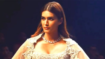 The elegant and lovely Kriti Sanon walks the ramp for Lakme Fashion Week