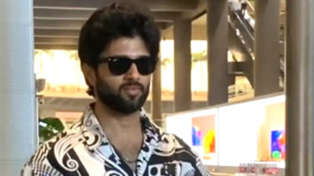 Vijay Deverakonda snapped at the airport in a cool shirt