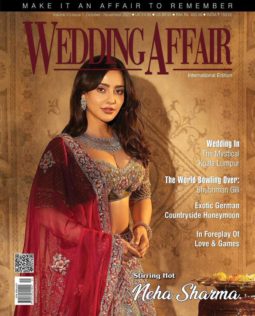 Neha Sharma On The Cover Of Wedding Affair