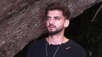 Zaheer Iqbal looks stylish in black outfit