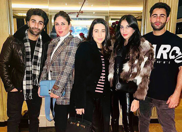 Kareena Kapoor Khan meets family in London; steps out for dinner with Armaan Jain, Aadar Jain and sister Karisma Kapoor
