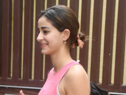 Ananya Panday poses for paps post yoga sessions