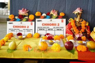 On the sets of the movie Chhorii 2