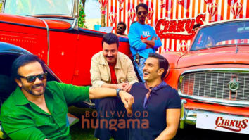 On the sets of the movie Cirkus