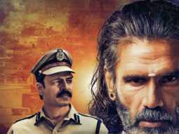 Dharavi Bank: Vivek Oberoi as the honest cop aims at taking down the solo empire of Thalaivan aka Suniel Shetty in this trailer