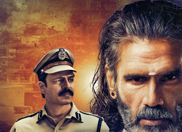 Dharavi Bank: Vivek Oberoi as the honest cop aims at taking down the solo empire of Thalaivan aka Suniel Shetty in this trailer