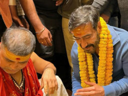 Drishyam 2 star Ajay Devgn offers prayers at Kashi Vishwanath Temple in Varanasi