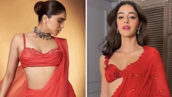 Fashion Face Off: Ananya Panday or Sharvari Wagh, who managed to look fierce in red saree?