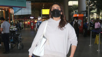 Huma Qureshi chooses comfort with style for her airport look