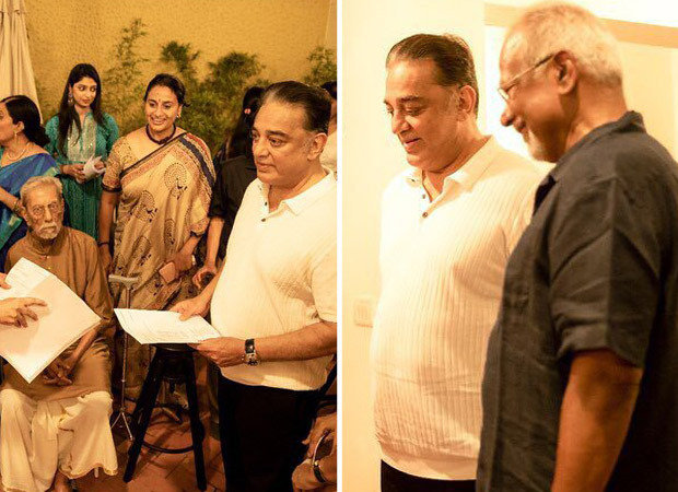 Kamal Haasan celebrates birthday with brother Charu Haasan, niece Suhasini and her husband Mani Ratnam