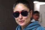 Kareena Kapoor gets clicked with baby Jeh at the airport