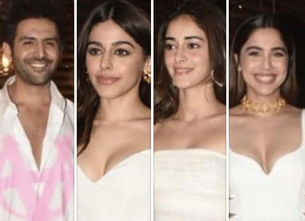 Kartik Aaryan rings in 32nd birthday with Alaya F, Ananya Panday, Sharvari Wagh and other stars: Here's best dressed stars from his party : Bollywood News - Vimarsana News