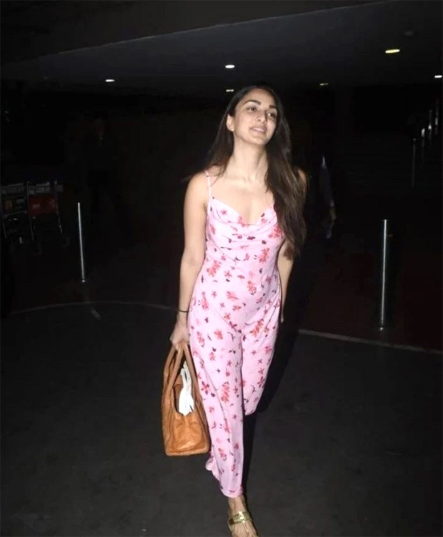 Kiara Advani nails airport fashion in no make-up look and pink floral dress worth Rs. 5K from Summer Somewhere