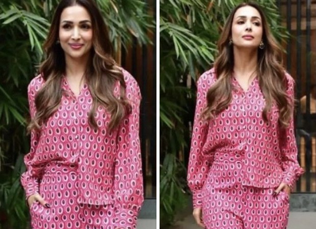 Malaika Arora's comfy printed co-ord Set worth Rs. 4K from The