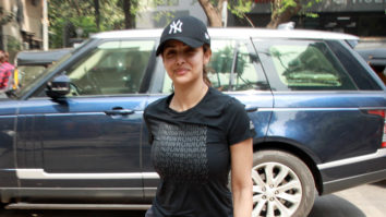 Malaika Arora gets clicked outside gym