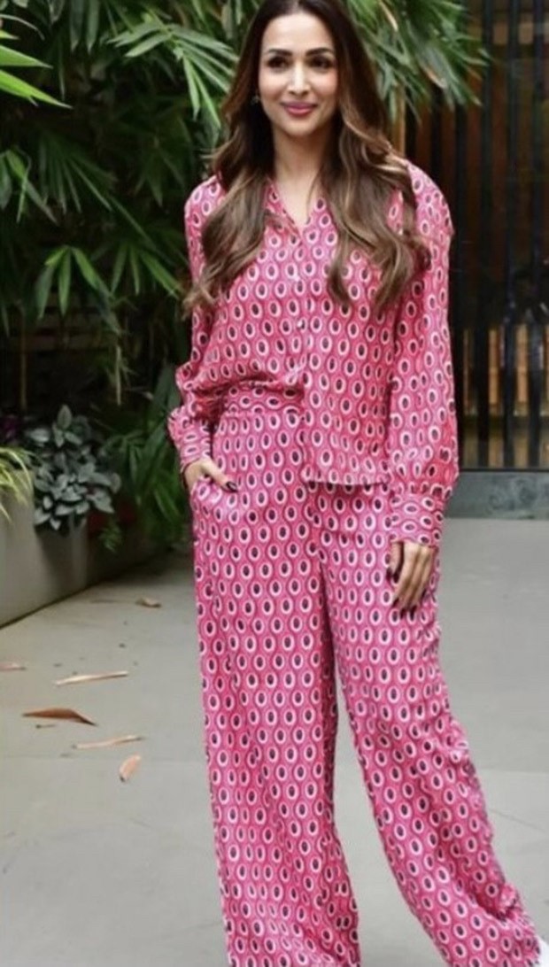 Malaika Arora’s comfy printed co-ord Set worth Rs. 4K from The Label Life is the coolest way to unwind on weekends