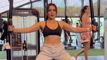 Neha Sharma’s intense gym session