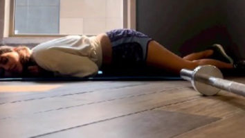 Nikita Dutta’s does an intense workout after cheat meal