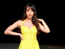 Nora Fatehi looks drop dead gorgeous in this yellow bodycon dress