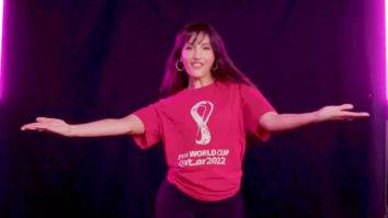 Nora Fatehi nails the Fifa World cup hookstep