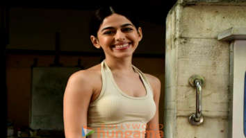 Photos: Alaya F snapped outside a dental clinic in Juhu