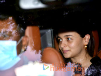 Photos: Alia Bhatt returns home with Ranbir Kapoor and Neetu Singh