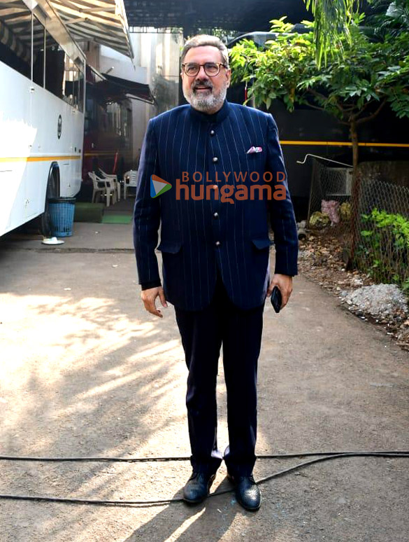 photos anupam kher boman irani neena gupta snapped during uunchai promotions on the sets of indian idol 6