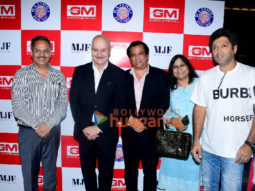 Photos: Anupam Kher, Sooraj Barjatya and Mahavir Jain attend the special screening of the film Uunchai