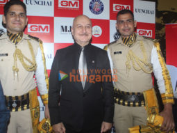 Photos: Anupam Kher attends the special screening of Uunchai for CISF & NSG officials organized by GM Modular