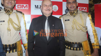 Photos: Anupam Kher attends the special screening of Uunchai for CISF & NSG officials organized by GM Modular
