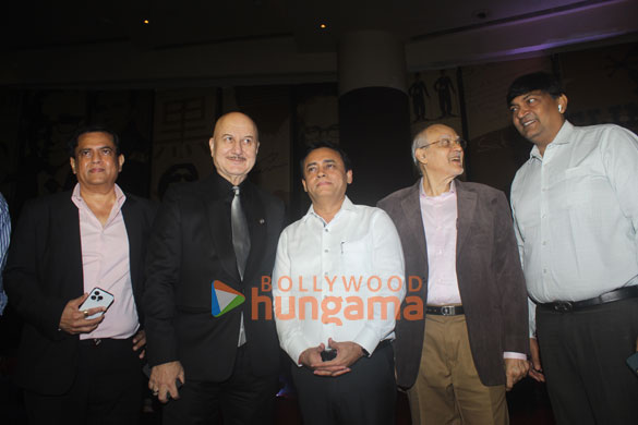 photos anupam kher attends the special screening of uunchai for cisf nsg officials organized by gm modular 5
