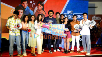 Photos: Arjun Kapoor snapped at the launch press conference of MTV Nishedh 2