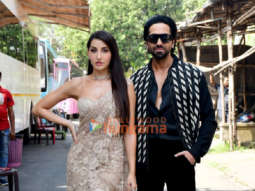 Photos: Ayushmann Khurrana, Nora Fatehi, Jaideep Ahlawat and Kapil Sharma snapped on the sets of The Kapil Sharma Show promoting An Action Hero