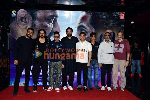 photos ayushmann khurrana jaideep ahlawat and others grace the trailer launch of the film an action hero 1