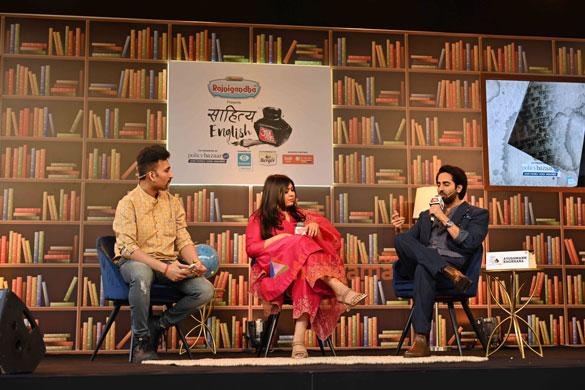 Photos: Ayushmann Khurrana attends Sahitya Aaj Tak 2022; speaks about An Action Hero Photos: Ayushmann Khurrana attends Sahitya Aaj Tak 2022; speaks about An Action Hero