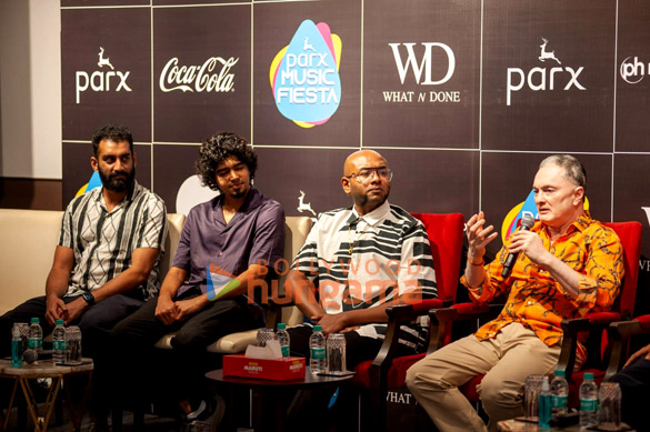 photos benny dayal sulaiman merchant and gautam singhania attend the press conference of parx music fiesta 4