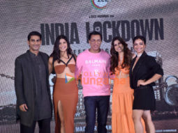 Photos: Madhur Bhandarkar, Aahana Kumra, Saie Tamhankar, Prateik Babbar and Shweta Basu Prasad attend India Lockdown trailer launch